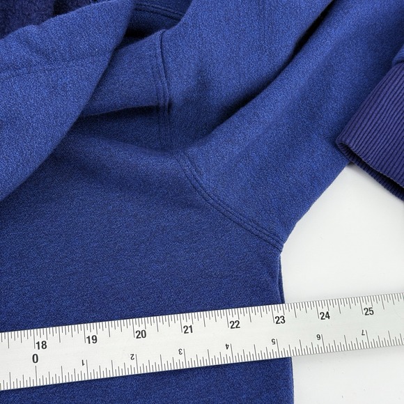 Under Armour Men's 2XL 2TG 2EG Threadborne Long sleeve Hoodie Blue Heather - Picture 7 of 8